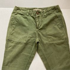 Nwot Women’s Amo Army Twist Relaxed Fit Pants, Size 26. Never Worn, Never Washed! Made In The Usa. Fitted Green Bottoms With Patch Pockets, Fitted Mid-rise Pants With Patch Pockets, Fitted Pants With Patch Pockets And Cropped Leg, Mid-rise Green Pants With Belt Loops, Green Mid-rise Pants With Belt Loops, Mid-rise Green Pants With Patch Pockets, Relaxed Fit Pants, Fit Pants, Workout Pants