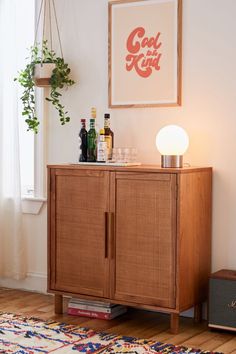 Delancey Storage Cabinet Corridor Storage, Boho Office, Corner Ideas, Modern Storage Cabinet, Entryway Inspiration, Craft Space, Rolling Storage, Vinyl Storage, Beachy Boho