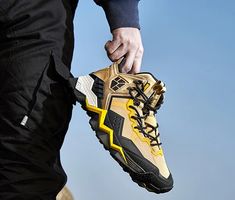 Ruth Men's Hiking Shoes | Ultrasellershoes.com – Ultra Seller Shoes Luxury Men's Hiking Trail Running Shoes, Luxury High-top Sneakers For Outdoor Activities, Mens Hiking Shoes, Brand Name Shoes, Brand Collaboration, Hiking Shoes, Golf Bags, Hoka Running Shoes, Women's Sneakers