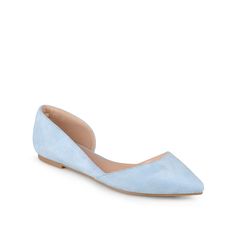 Journee Collection-Ester Flat With sleek d'Orsay styling, you will have endless opportunities to wear the pointed toe Ester flat from Journee Collection! Blue Wedding Shoes Flats, Quinceanera Decorations, Blue Wedding Shoes, Endless Opportunities, Wedding Shoes Flats, Journee Collection, Blue Wedding, Bridal Shoes, Quinceanera