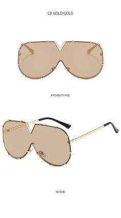 Women's square fashion over size sunglasses with spike detailing around the frame. Good quality sunglasses with UVray400 eye protection Processing Time: 1-3 Business days | Shipping; 7-15 Business Days DETAIL UVRAY Protection Standard Size fit One size fit all Shape: Square/ Round Style: Oversize metal frame sunglasses Long lasting sun protection Holiday Sunglasses, Vintage Round Sunglasses, Fur Coat Men, Style Oversize, Round Sunglasses Vintage, Square Fashion, Uv400 Sunglasses, Fashion Themes, Plastic Sunglasses