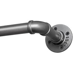 an image of a shower head with the arm extended