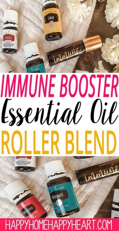 With the cold & flu season in full swing everyone wants to know how to not get sick. This immune booster essential oils roller will help you stay healthy all year long. It's super simple to make! Check out the recipe for this immune boosting essential oils roller blend. #EssentialOils #YoungLiving #ImmuneBooster #HealthyLiving Essential Oils Roller, Essential Oil Roller Bottle Recipes, Roller Bottle Recipes, Helichrysum Essential Oil, Essential Oils For Kids, Oils For Sleep, Essential Oils For Sleep