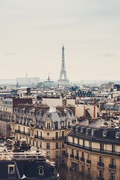 an image of the eiffel tower in paris, france with text overlaying it