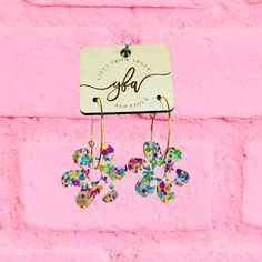 These pretty earrings are sure to catch attention and add a touch of whimsy to any outfit. Whether you choose gold or silver hoops, the Daisy Hoop Earrings are a delightful addition to your jewelry collection! 🌼💫 Spring Trendy Dangle Hoop Earrings, Trendy Dangle Hoop Earrings For Spring, Trendy Spring Dangle Hoop Earrings, Spring Dangle Hoop Earrings For Pierced Ears, Spring Dangle Hoop Earrings, Spring Small Hoop Earrings For Pierced Ears, Spring Small Hoop Earrings, Nickel Free Fun Earrings For Everyday, Fun Nickel-free Everyday Earrings