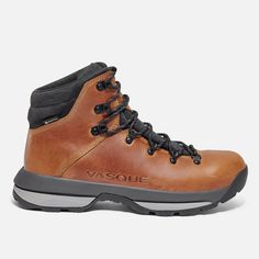 Vasque Men's St. Elias-Men's - Footwear - Boots-Vasque-Clay-8-Appalachian Outfitters Leather Hiking Boots, Long Haul, Gore Tex, Density, Hiking Boots, Shoes Mens, Shoe Boots, Grain, Hiking