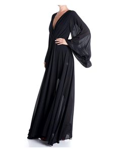 Sunset Maxi Dress - Black – Meghan Fabulous