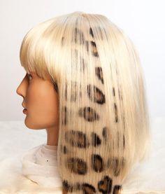 Cheetah Print Hair, Animal Print Hair, Cheetah Hair, Leopard Print Hair, Leopard Hair, Hair Affair, Estilo Punk, Crazy Hair