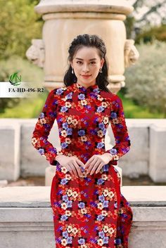 Hello , thanks for visiting my shop Brand New High Quality Vietnamese Ao Dai. Ao Dai for women 40-77 kgs Ao Dai full set ( dress + pants) *These are Asian size <>US Petite size .Please order 1,2 size bigger to your normal size  Full size XS/ S/ M/ L/ XL/ 2XL/ 3XL. S: burst 33in - waist 26in -length 55 in M: burst 35in -waist 28in -length 55 in L: burst 37in -waist 30in -length 55 in XL: burst 39in -waist 32in -length 55 in XXL: burst 41in -waist 34in -length 55 in 3XL: burst 43in -waist 36in -le Traditional Long Sleeve Ao Dai With Floral Print, Traditional Long Sleeve Floral Ao Dai, Traditional Ao Dai With Floral Print And Long Sleeves, Traditional Ao Dai For Spring Festivals, Fitted Cheongsam For Festivals, Traditional Ao Dai For Spring Festive Occasions, Traditional Spring Ao Dai For Festive Occasions, Traditional Fitted Ao Dai For Festivals, Traditional Cheongsam For Spring Festivals