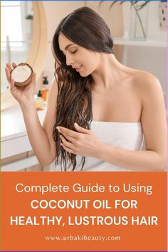 Coconut oil is a natural solution for achieving healthy, shiny hair. This guide explores how to use coconut oil to nourish your scalp, prevent split ends, and promote hair growth. Whether you’re dealing with dryness, frizz, or dandruff, coconut oil can help restore your hair’s natural beauty. Learn how to apply it as a hair mask, conditioner, or leave-in treatment for best results. Achieve soft, hydrated hair with the power of coconut oil in your routine... Coconut Oil Hair Mask Diy, Coconut Hair Mask, Healthy Shiny Hair, Hair Without Heat, Coconut Hair, Hair Secrets, Promote Hair Growth, Lustrous Hair