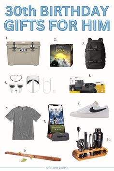 the birthday gift guide for him