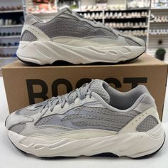 Size 13 - Adidas Yeezy Boost 700 V2 Low Static Original Box Included Ships Same/Next Day Yeezy Boost 700 V2, Mens Yeezy, Yeezy Shoes, Yeezy Boost, Adidas Yeezy, Adidas Yeezy Boost, Mens Shoes Sneakers, Size 13, Original Box