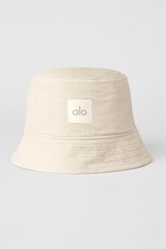 The secret to making every outfit way cuter? Adding a bucket hat, of course. This one is done in soft, textural corduroy with a downturned brim (it throws shade in a good way) and a cute Alo patch. Pick your favorite color and get ready to wear it on repeat. Adjustable Corduroy Bucket Hat, Womens Onesie, Corduroy Bucket Hat, Winter Fit, Tank Top Bras, Womens Capris, Bucket Hats, On Repeat, Alo Yoga