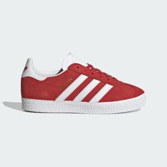 adidas Shop the Gazelle Shoes - Red at adidas.com/us! See all the styles and colors of Gazelle Shoes - Red at the official adidas online shop.