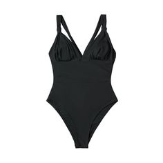 Upgrade your swim basics with the head-turning style of this women's CUPSHE swimsuit.Finding the perfect fit and size for women's clothing requires basic measurements of your chest, waist, hips and inseam. Use this guide to learn more about sizing and everything Kohl's has to offer in women's fashion. Plunging V-Neck Ruched detailsFIT & SIZING Tummy slimmer design Medium-Impact Removable cupsFABRIC & CARE Above bust: Polyester, spandex; Below bust: chinlon, spandex Lining: polyester Hand wash Im Tummy Slimmer, Cupshe Swimsuits, Plunging One Piece Swimsuit, Black Rib, Palazzo Pants, Swimwear Fashion, Slim Design, Ribbed Fabric, Womens Swimwear