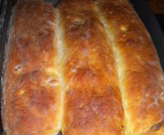 a loaf of bread sitting on top of a pan