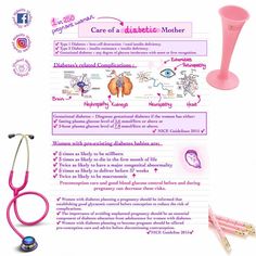 a pink stethoscope sitting on top of a piece of paper