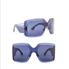 Christian Dior So Light Sunglasses Sku: So Light2 S Color Code : 0pjp Frame Material:Polyamide Frame Color:Blue Frame Shape:Rectangular Lens Color:Black Gradient Lens Protection:100% Uv Protection Lens Width:61 Mm Formal Blue Tinted Sunglasses, Formal Blue Sunglasses With Tinted Lenses, Luxury Blue Sunglasses With Uva Protection, Luxury Blue Sunglasses For Summer, Blue Sunglasses For Summer Evening, Designer Blue Sunglasses With Gradient Lenses, Formal Blue Glass Sunglasses, Trendy Blue Sunglasses For Evening, Blue Sunglasses With Uv Protection For Formal Occasions