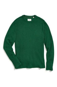 A hint of cashmere amps up the cozy warmth of this classic T-shirt cut from a cotton-blend thermal knit. 27" length (size Medium) Crewneck Long sleeves with ribbed cuffs 85% cotton, 15% cashmere Machine wash, tumble dry Made in Italy or imported Men's Clothing Billy Reid, T Shirt Cut, Cut Tshirt, Cut Shirts, Men's Clothing, Classic T Shirts, Cashmere, Emerald, Tee Shirts