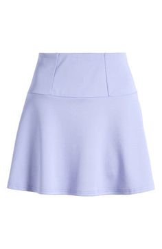 Fall for the swingy fit of this flared skirt designed with a wide waistband. Elastic waist 95% polyester, 5% elastane Machine wash, dry flat Imported Skirt Design, Flared Skirt, Wide Waistband, Flare Skirt, Elastic Waist, Jade, Lavender, Built In, Nordstrom