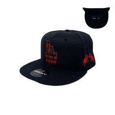 Brand: Unbranded Condition: Brand New/Never Worn Size: 6 5/8 - 7 5/8 (Fits Most Adults) Color: Crown (Black) Brim (Black/Black) Special Note: Unisex, Adjustable, Shipped in a box Details: Structured, Snapback Closure, Six-Panel, High-Profile, Round Retro Flat Bill Tags: Cap, Gift, Casual, Embroidered, Embroidery, All Black, Red, Drip, Bleeding, Blood, Bloody, Hands, Hand Prints, Creepy, Scary, Halloween, Spooky, October, California, Cali, West Coast, Westside, SoCal, South California, Hollywood, Los Angeles, LA All Black Hat, Mad Hatter Top Hat, Red Hands, South California, Crown Black, Hand Prints, Black Snapback, Quality Hats, Red Hats