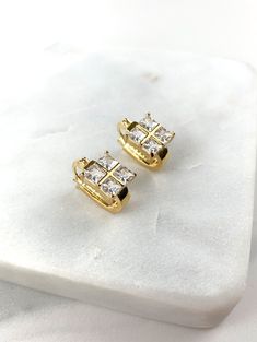 18k Gold Filled Cubic Zirconia Square Hoop Earrings Wholesale Jewelry Making Supplies.- Earrings Size:Width: 0.3 inches | Length: 0.6 inches | Closure: Lever Back Square Hoop Earrings, Gold Filled Hoops, Market Trends, Leverback Earrings, Solid Gold Jewelry, Unique Styles, Jewelry Business, Gold Filled Jewelry, Jewelry Earrings Hoops