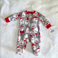 Carter’s Footed Fleece Christmas Pajamas Comes From Very Clean, Non Smoking, Pet Free Home Check Out My Other Baby Christmas Items. Bundle With Another $8 Listing For 2 For $12 Or Save On Any Bundle For My Reference (#12) Cozy Long Sleeve Christmas Sleepwear, Red Onesie For Winter Loungewear, Red Winter Onesie For Loungewear, Red Winter Onesie For Sleep, Cute Winter Onesie For Sleep, Cute Christmas Long Sleeve Sleepwear, Cute Winter Sleep Onesie, Cute Christmas Sleepwear With Long Sleeves, Red Winter Sleep Onesie