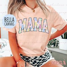 "ABOUT OUR SHIRTS 🧵 All of our T-shirts are made to order on high-quality Bella Canvas tees. Since our shirts are true to size for most men, you can consider getting a larger size for men for comfy fit. For women, we recommend getting the same size or sizing down one size. These shirts do run a bit longer as well; they pair great with leggings and can also be tied nicely for a more fitted look. We also sell long sleeve shirts, crew sweatshirts, unisex hoodies, youth tees and toddler tees in different sizes. (💌 Note: Please refer to the listing slides for actual size measurement and product material or contact us to pick the best fit for you). PRODUCT FEATURES 🌞 🌼 Unisex sizes. 🌼 100% Quality Guarantee 🌼 Super Soft Cotton 4.3 oz, 100% combed cotton jersey 🌼 Heather Gray 90% cotton/10 Mommy Shirt, Mommy Shirts, Mama T Shirt, Mama Shirts, Easter Shirt, Bella Canvas Tees, Mom Tees, Toddler Tees, Mama Shirt