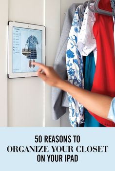 (stylebookapp.com) 50 Ways to Improve Your Wardrobe with Stylebook via @stylebookapp #smallclosetstorageideas Stylebook App, Clueless Closet, Organize Closet, Closet App, Wardrobe Organization, Organize Life, Organized Closet, Organize Your Closet, Interior Design Minimalist