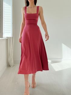 Audrey Midi Dress in Organic Bamboo