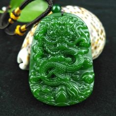 Metals Type: None Main Stone: Jade Certificate Type: CMA Pendants Type: SOLITAIRE Style: TRENDY Side Stone: None Shape\pattern: Animal Pendant size: about 53*38*10 mm Rope size: Adjustable there may be a slight difference in color, Because it is naturally formed, please prevail in kind. Jade Green Color, Fox Pendant, Jade Dragon, Gemstone Art, Phoenix Bird, Amulet Necklace, Lace Necklace, Dragon Necklace, Dragon Pendant