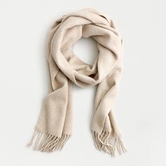 Solid Cashmere Scarf : | J.Crew Classic Wool Shawl For Winter, Classic Solid Color Winter Shawl, Classic Winter Cashmere Shawl, Classic Cashmere Shawl For Winter, Classic Cashmere Scarves For Fall, Classic Solid Pashmina Shawl, Classic Solid Cashmere Scarves, Classic Cashmere Scarves, Scarf For Men