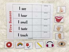 an image of a game for children to play with their hands and mouth shapes on the board