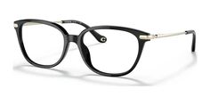 Coach HC6185 Eyeglasses Black Style Feminine, Metal Detail, Touch Of Modern, Wrap Around, Face Shapes, Effortless Style, Lenses, Black