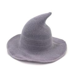 Description: 1. High quality: the Halloween women lady woolen witch hat is made of wool, which is high quality, soft, stretchy, thick, warm, cute, fashionable. 2. Function: the Halloween party cos play hat can used for blocking glare, sun, costume party or a gift for your friends or family. 3. Wide brim and smooth edge: the Halloween long point hat is with soft inner edge, which is comfortable to wear. 4. Multiple choice: there are black pink navy beige light grey khaki Halloween hat for you to Halloween Costume Hat, One Size Fits Most, One Size Gray Crochet Hat For Fall, Halloween Hat With Short Brim, One Size, Fitted Knitted Hat For Fall, Fitted Knitted Fall Hats, Witchy Hat With Curved Brim For Winter, Witchy Winter Hat With Curved Brim, Witchy Curved Brim Winter Hat, One Size Fall Cap Mini Hat