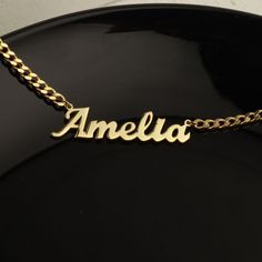 Surprise your loved one with a truly unique and memorable gift. Our Custom Name Bracelet allows you to create personalized jewelry that will last a lifetime. Show them just how much they mean to you with a beautiful and meaningful name bracelet. Personalized Name Bracelet In Stainless Steel, Personalized Stainless Steel Bracelet With Name, Personalized Stainless Steel Bracelet With Custom Name, Mother's Day Engraved Stainless Steel Name Bracelet, Personalized Stainless Steel Jewelry With Custom Text, Customizable Stainless Steel Jewelry For Personalized Gifts, Custom Name Stainless Steel Nameplate Bracelet, Personalized Stainless Steel Nameplate Bracelet, Custom Name Charm Bracelet For Personalized Gift