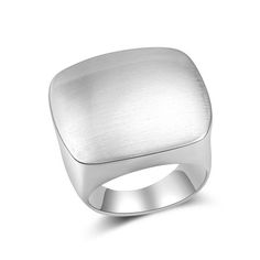 Mytys rings is individually inspected before shipping. We offer affordable jewelry with great customer service. Size: 9.  Color: Silver.  Gender: female.  Age Group: adult. Rings For Chubby Fingers, Rings For Women Gold, Silver Rings For Women, Chunky Ring, Gold Statement Ring, Gold And Silver Rings, Geometric Ring, Center Of Attention, Statement Ring Silver