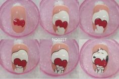 Новости Easter Nail Art, Nail Techniques, New Nail Designs, Nail Art Disney, Nail Designs Valentines