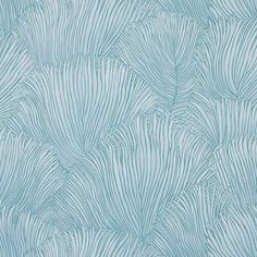 a blue wallpaper pattern with wavy lines on it's surface and the background is made