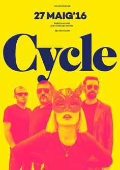 the poster for cyyle, which features an image of a woman wearing a mask