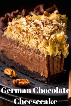 An easy Christmas desserts, this no bake chocolate cheesecake is one of the best Christmas dessert recipes for Christmas baking!