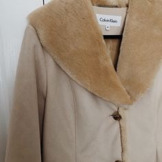 Stunning Brand New Calvin Klein Latte Colored Coat! Warm Coat, Trench Coats, Womens Calvin Klein, Trench Coat, Calvin Klein, Jackets & Coats, Jackets For Women, Brand New, Women Shopping