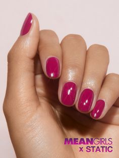 Multi Award-Winning Reusable Pop-On Manicures® in Delicate Pink Short Almond – STATIC NAILS Summer Berry Nails, Raspberry Nail Polish, Cute Shorter Nails, Holiday Pink Nails, Wineberry Nails, Fall Nails Short Round, End Of August Nails, Cherry Pink Nails, Pinkish Red Nails