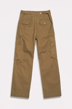 Inspired by vintage military pants, this ultra-versatile cargo style can be worn high-waist and cropped or low-waist and stacked for a 90's look. Soft twill fabric is sourced from Spain with Fibre reactive dyes that don't contribute to pollution and don't require huge amounts of land to produce, making them lower impact on the environment. Cargo pant is garment dyed. Military Pants, 90s Looks, Cargo Style, Women Cargos, Vintage Military, Cargo Pants Women, Cargo Pant, Twill Fabric, Low Waist