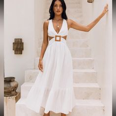 Fortunate One Speak Your Word Maxi Dress. Tags Still Attached Your Word, Colorful Dresses, Color White, Maxi Dress, Womens Dresses, Tags, Women Shopping, Dresses, White