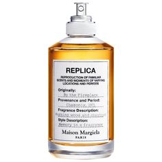 ‘REPLICA’ By the Fireplace Eau de Toilette with Chestnut & Smoky Vanilla - Maison Margiela | Sephora Replica Jazz Club, Maison Margiela Replica, Neroli Oil, Margiela Replica, Rum Cocktails, Sage Oil, Jazz Club, Perfume And Cologne