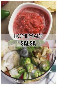 Whip up an easy and delicious homemade salsa with this recipe. Fresh tomatoes, onions, and jalapenos come together for a classic salsa that's perfect for dipping or enhancing your favorite dishes.