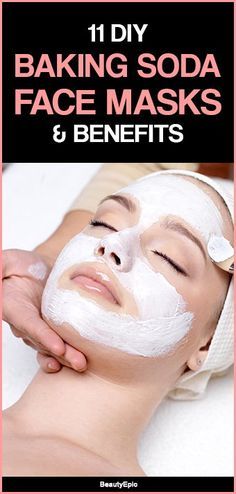 Diy Baking Soda, Baking Soda Face Scrub, Baking Soda Face Mask, Lemon Face Mask, Baking Soda Face, Baking Soda Benefits, Baking Soda Water, Face Mask Recipe, Baking Soda Uses