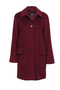 Current Boutique-Cinzia Rocca - Burgundy Long Wool Peacoat Sz 6 Cinzia Rocca, Chunky Sweaters, Lunch Date, Buy Shoes Online, Wool Peacoat, Sweaters And Jeans, Chunky Sweater, Winter Wardrobe, Wool Coat