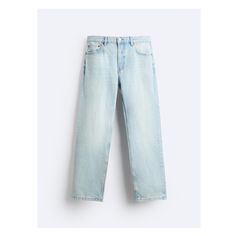 Straight fit jeans. Five pockets. Soft washed effect. Front button closure. Straight Fit Jeans, Zara Jeans, T-shirt Polos, Trouser Jeans, Blazer Dress, Jean Shirts, Linen Shirt, Jeans Pants, Jeans Straight